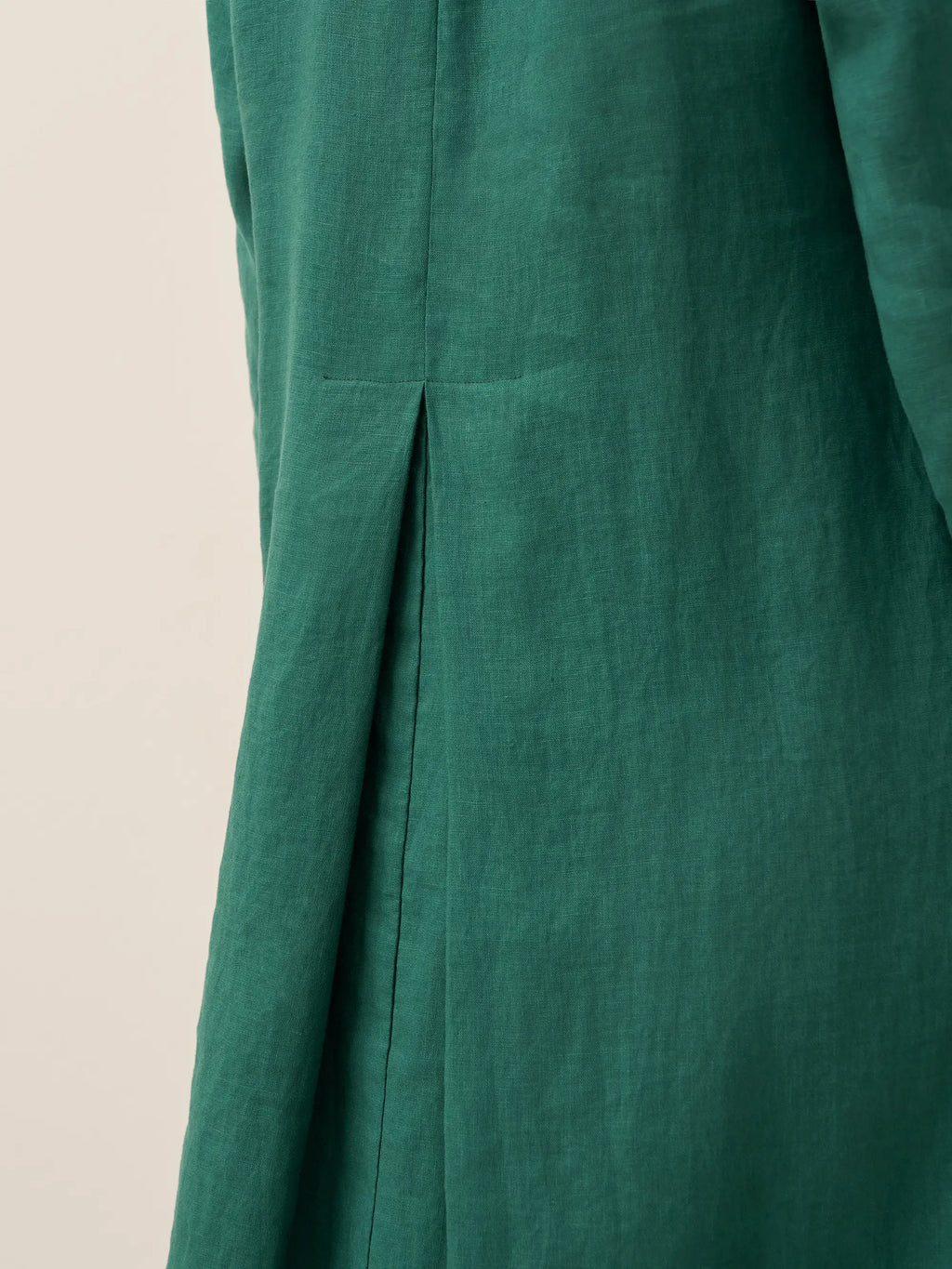 100% Linen Hooded Pullover Maxi Dress REBECCA by LINTICO