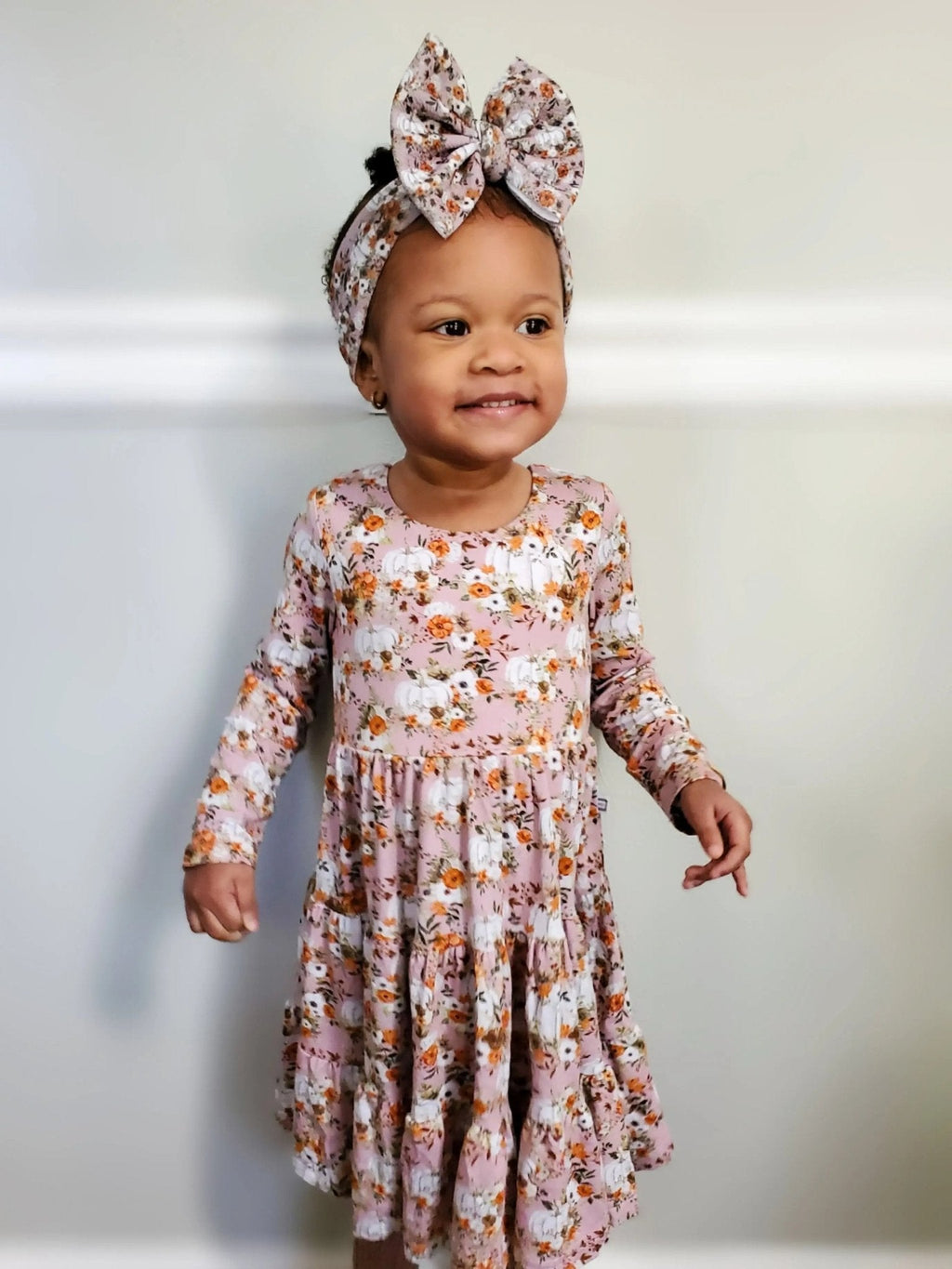Long Sleeve Twirl Dress & Short Set by Minikin Mischief Clothing Co.