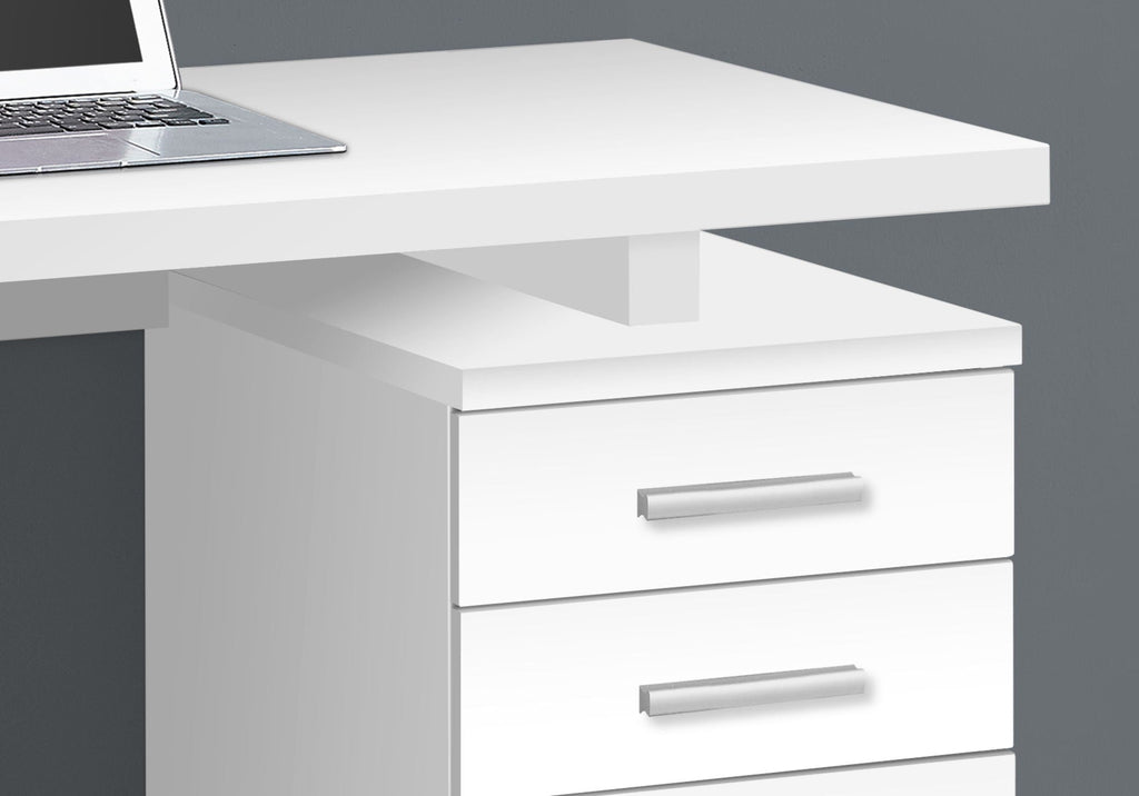 Computer Desk For Home Office Laptop, Left, Right Set - Up, Storage Drawers by Unique Piece Furniture