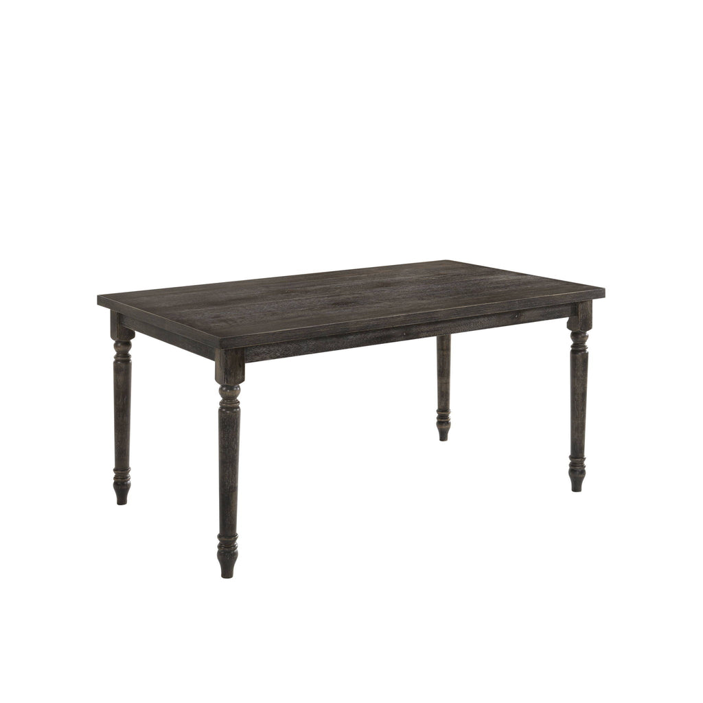 Claudia II - Weathered 7 Pieces Dining Room Set - Gray by Unique Piece Furniture