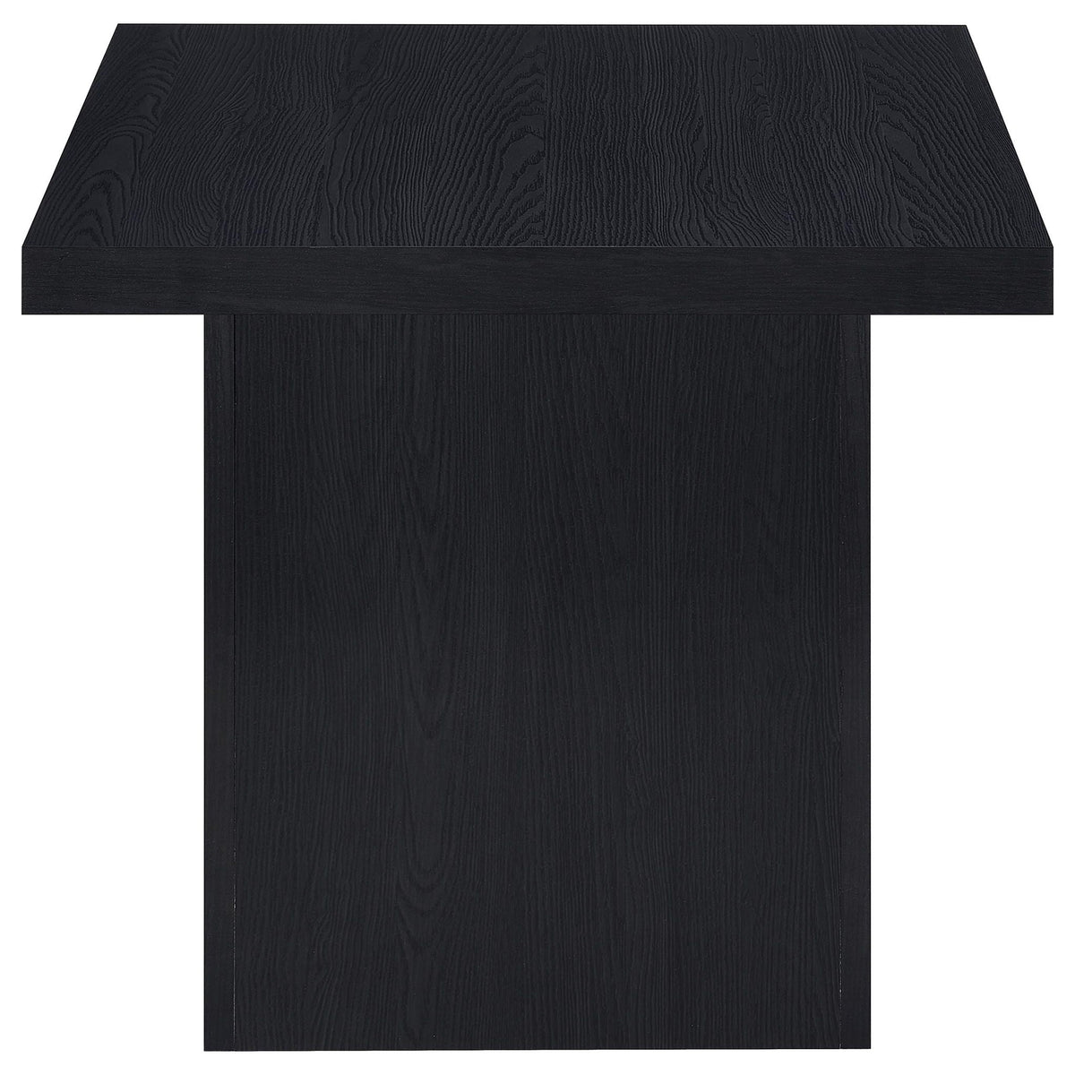 Devar 2-piece Square Cocktail Coffee End Table Set Black by Unique Piece Furniture