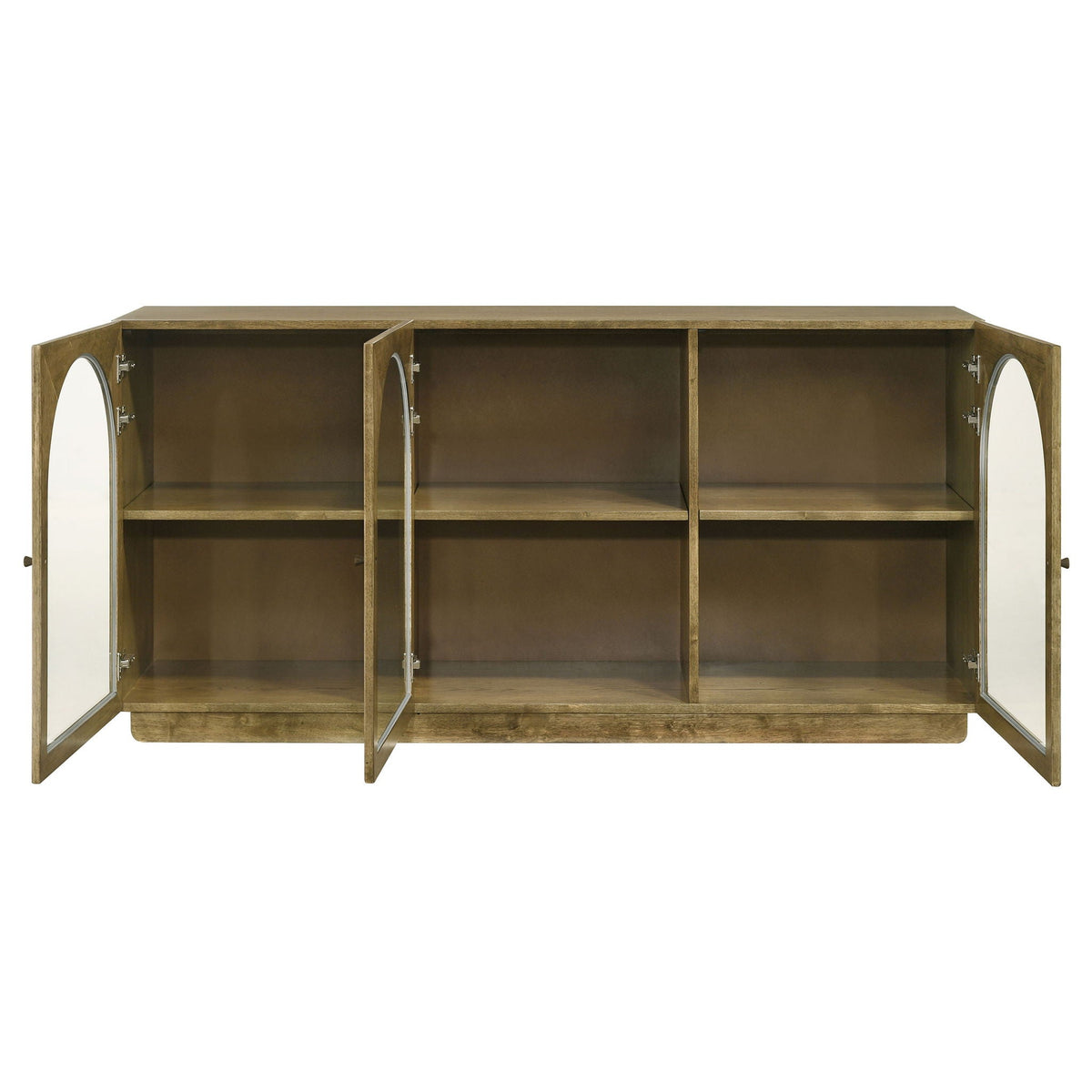 Castlewood 71-inch Dining Sideboard Buffet Server Brown Oak by Unique Piece Furniture