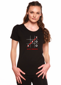 Maybe Tomorrow Women's Bamboo Sleeve Scoop Neck Graphic T-Shirt by Spun Bamboo