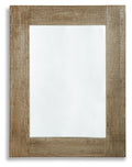 Waltleigh - Accent Mirror - Distressed Brown by Unique Piece Furniture