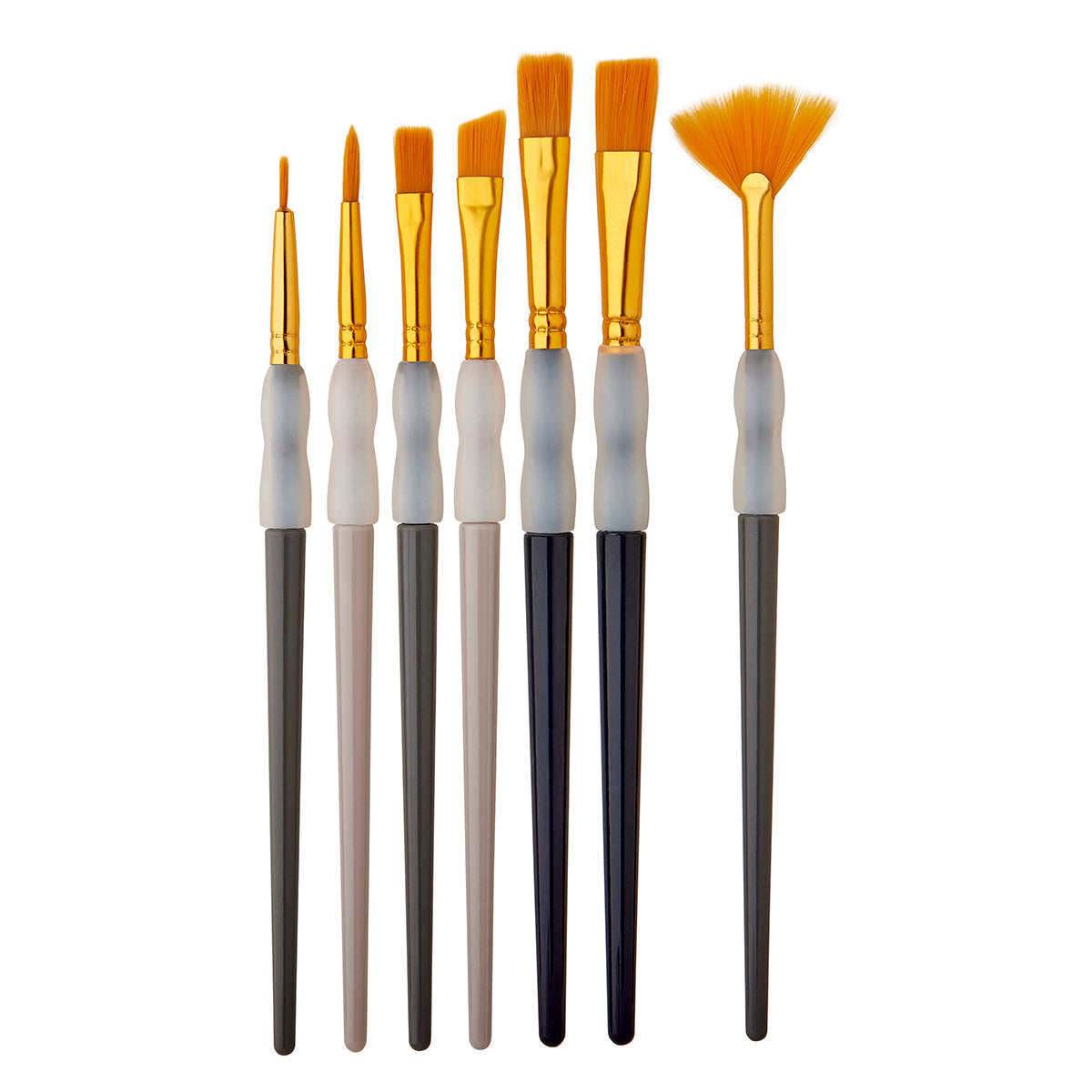 Studio Soft Grip Brush Set – 7 pc by KINGART
