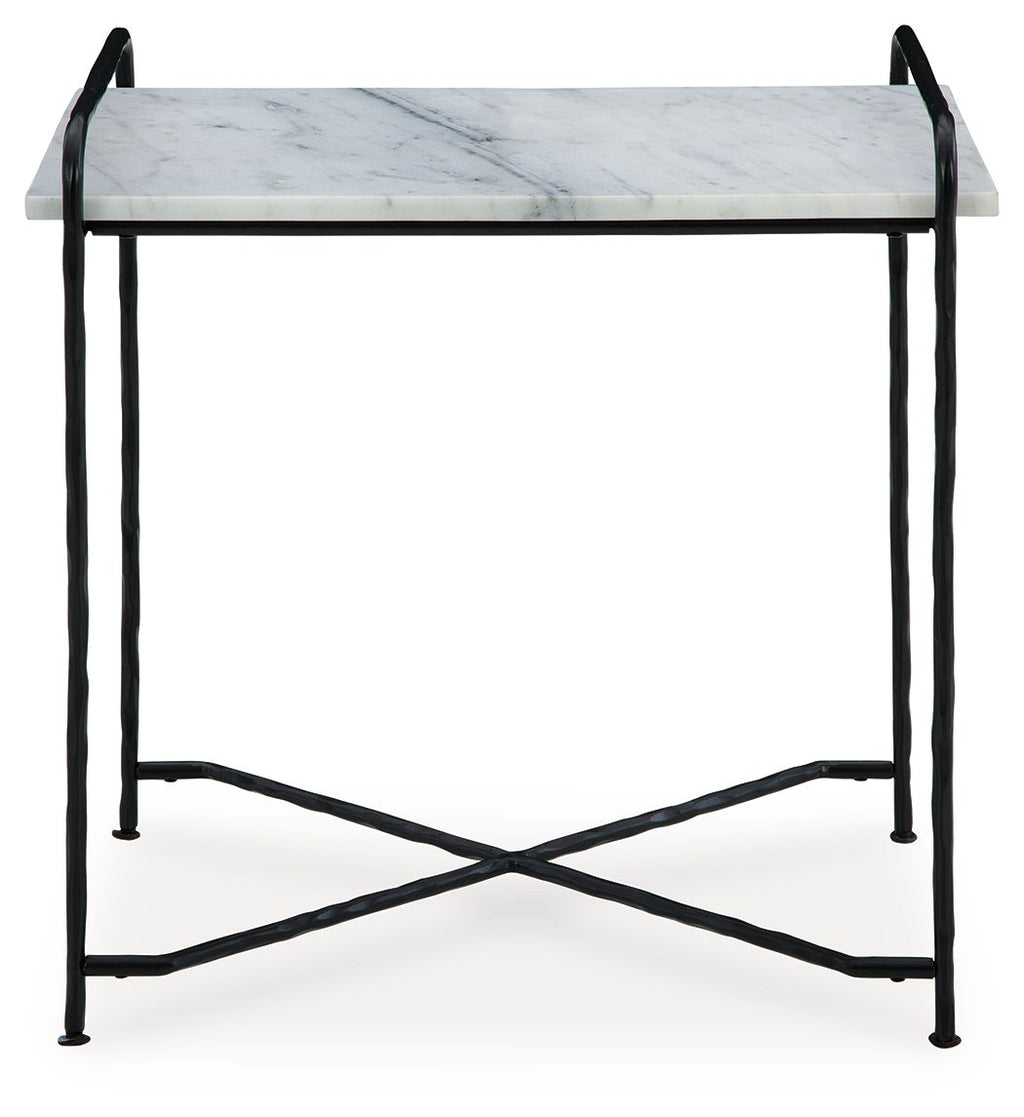 Ashber - Accent Table - White / Black by Unique Piece Furniture