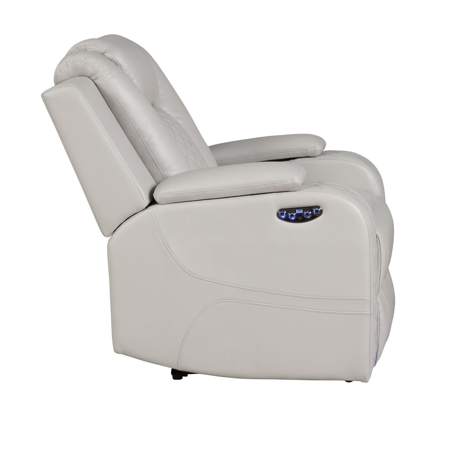 Benz - LED & Power Recliner Chair by Unique Piece Furniture