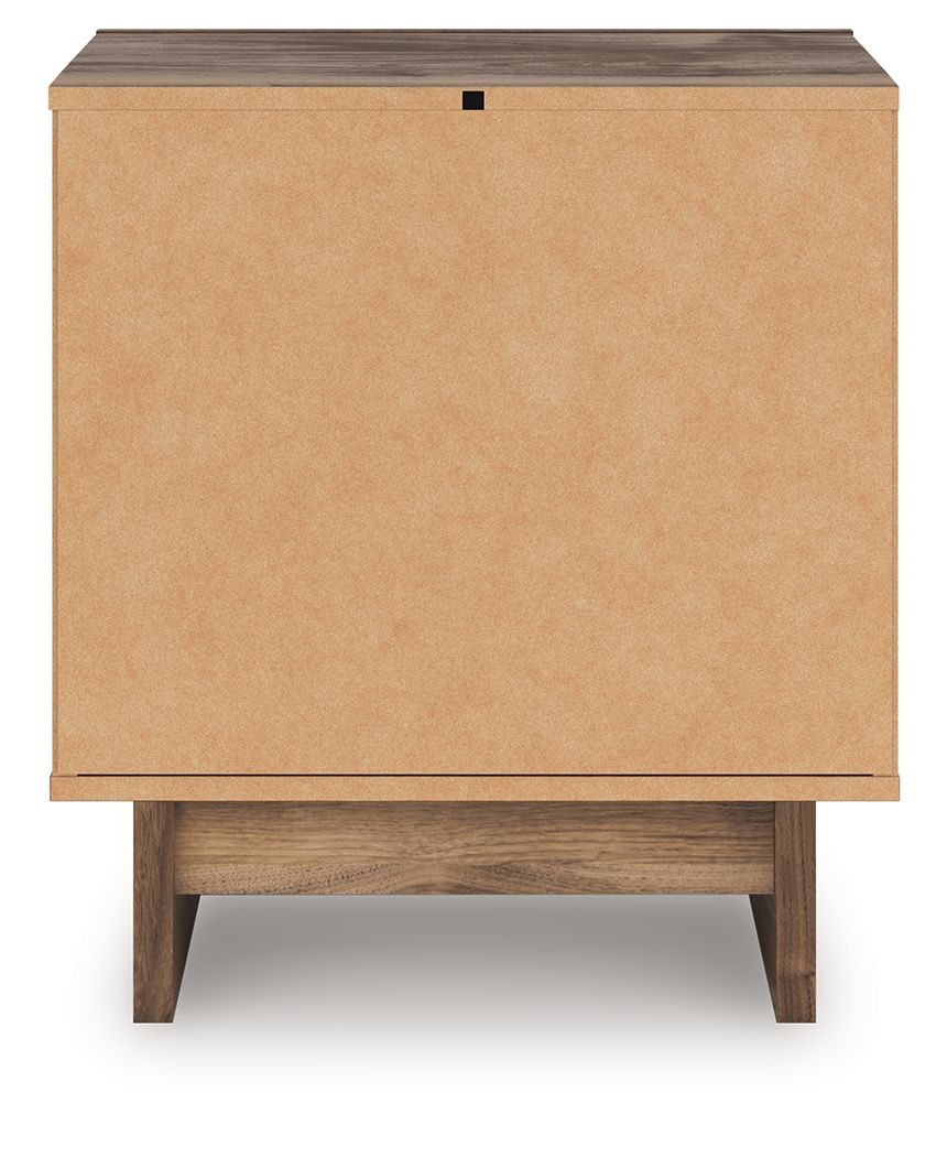 Chirason - Two Drawer Night Stand - Brown by Unique Piece Furniture