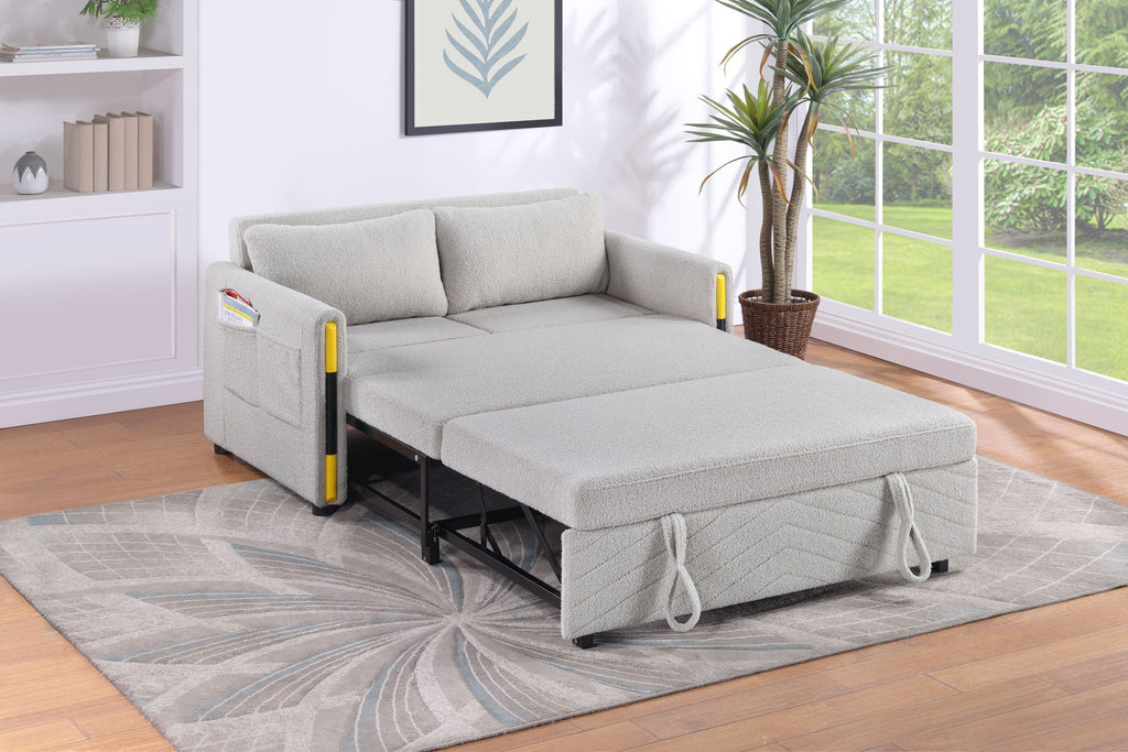 Percy - Teddy Sleeper Loveseat With Dual-Pull Sleeper Design by Unique Piece Furniture