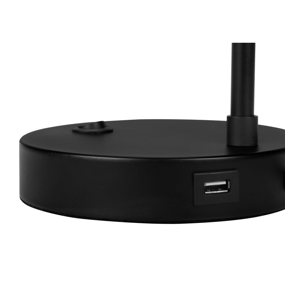 Lighting, Table Lamp, USB Port Included, Modern - Black / Cream by Unique Piece Furniture