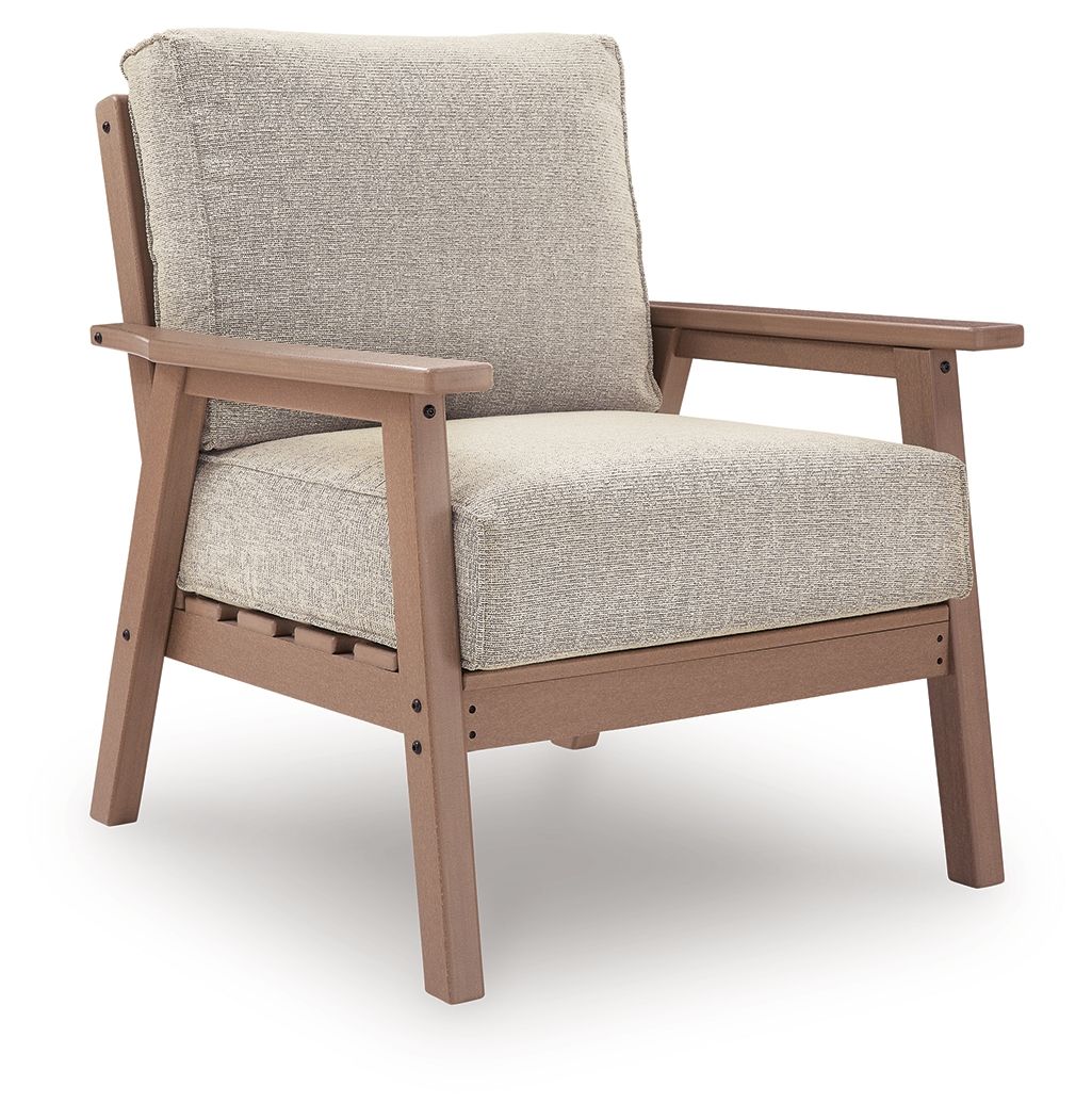 Grover Beach - Lounge Chair With Cushion (Set of 2) - Driftwood by Unique Piece Furniture