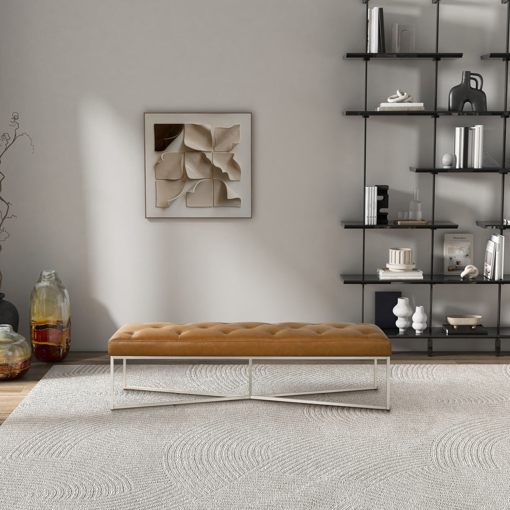 Harper - Bench - Tan by Unique Piece Furniture