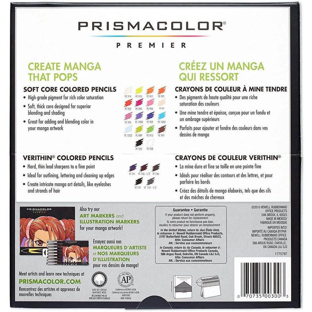 23-Piece: Prismacolor 1774800 Premier Colored Pencils by DailySale