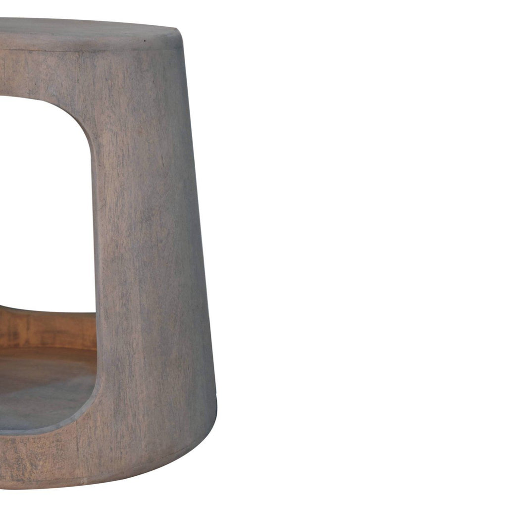 Open Side Table - Gray Ash by Unique Piece Furniture