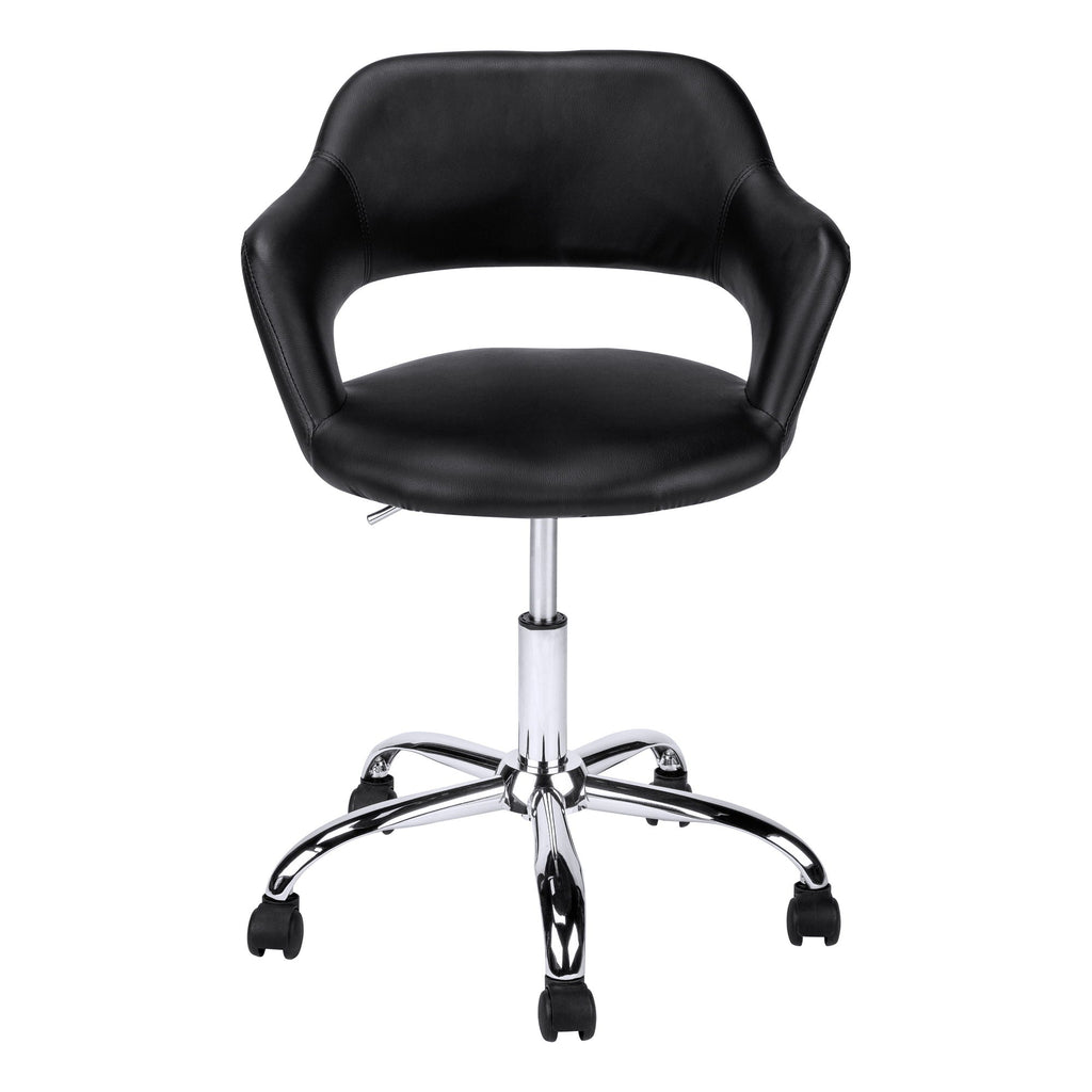 Office Chair, Adjustable Height, Swivel, Ergonomic, Armrests, Contemporary by Unique Piece Furniture