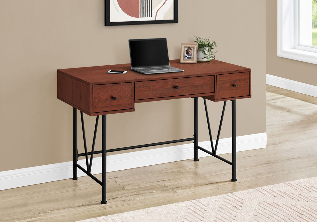Computer Desk For Home Office, Stylish Design, Storage Drawers, Transitional by Unique Piece Furniture
