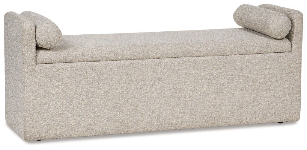 Galliden - Large Upholstered Dining Room Bench - Beige by Unique Piece Furniture