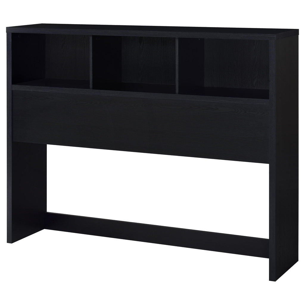 Westpark 49-inch Queen Bookcase Headboard Black by Unique Piece Furniture