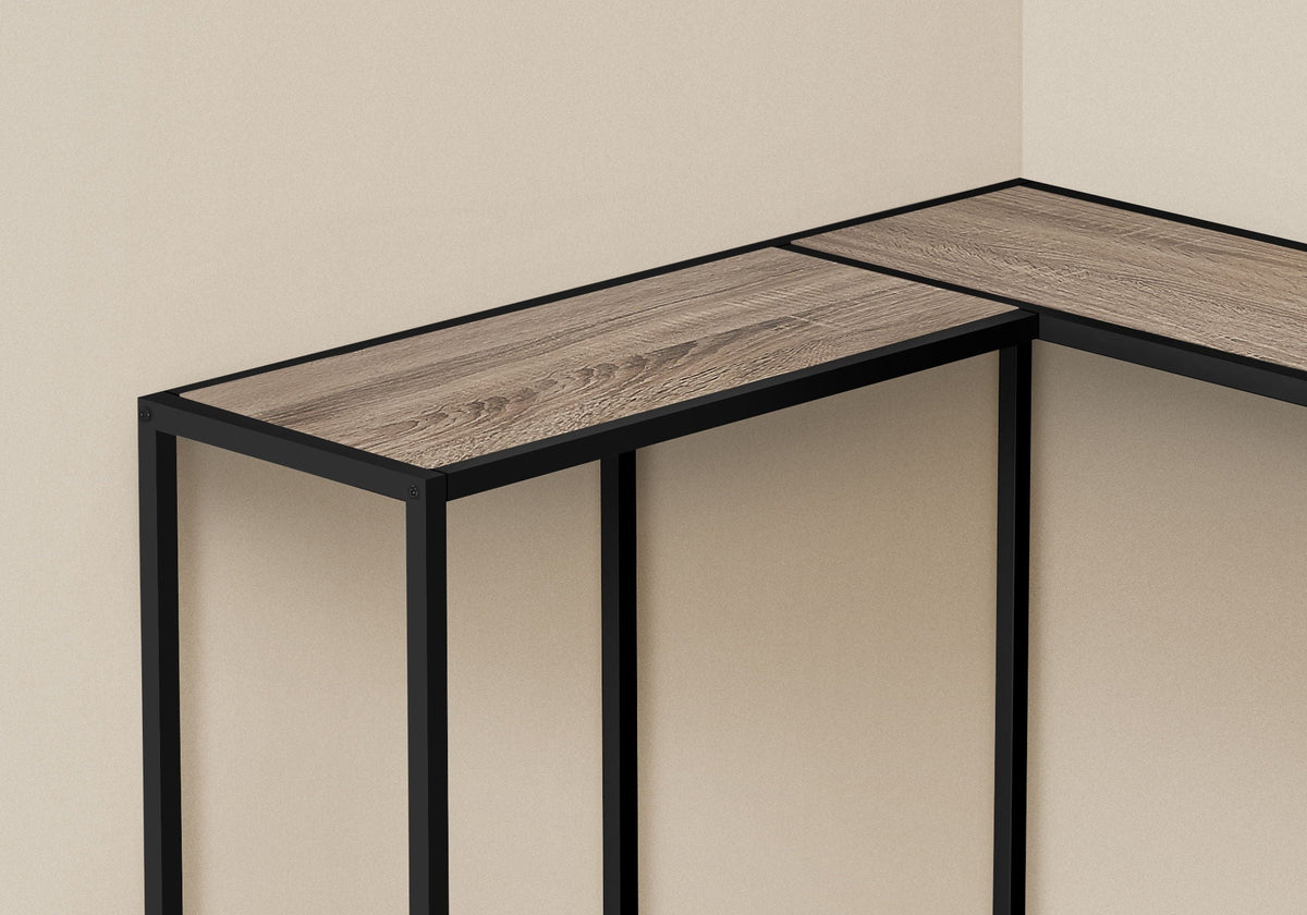 Corner Accent Console Table For Entryway, Unique L-Shaped Design by Unique Piece Furniture