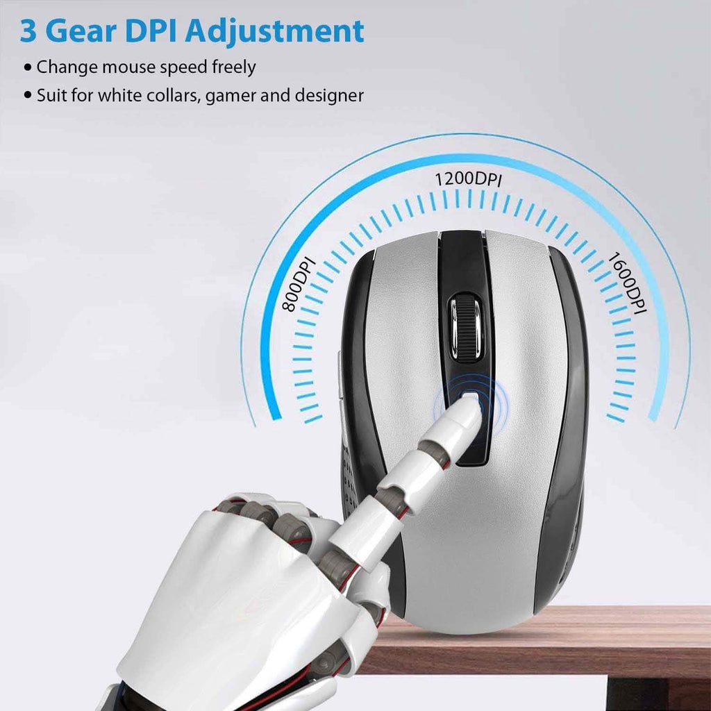 2.4 G Wireless Gaming Mouse Optical by DailySale