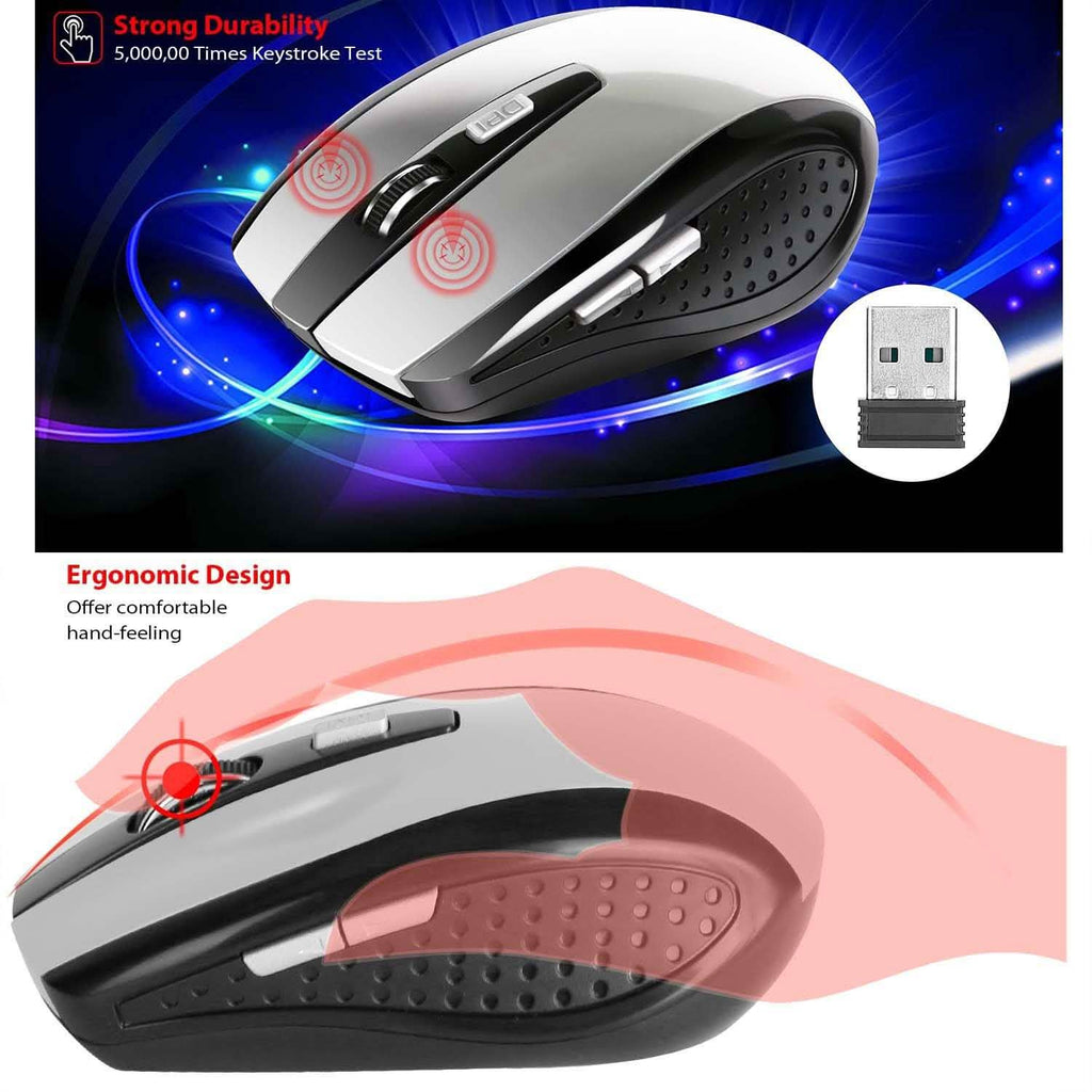 2.4 G Wireless Gaming Mouse Optical by DailySale