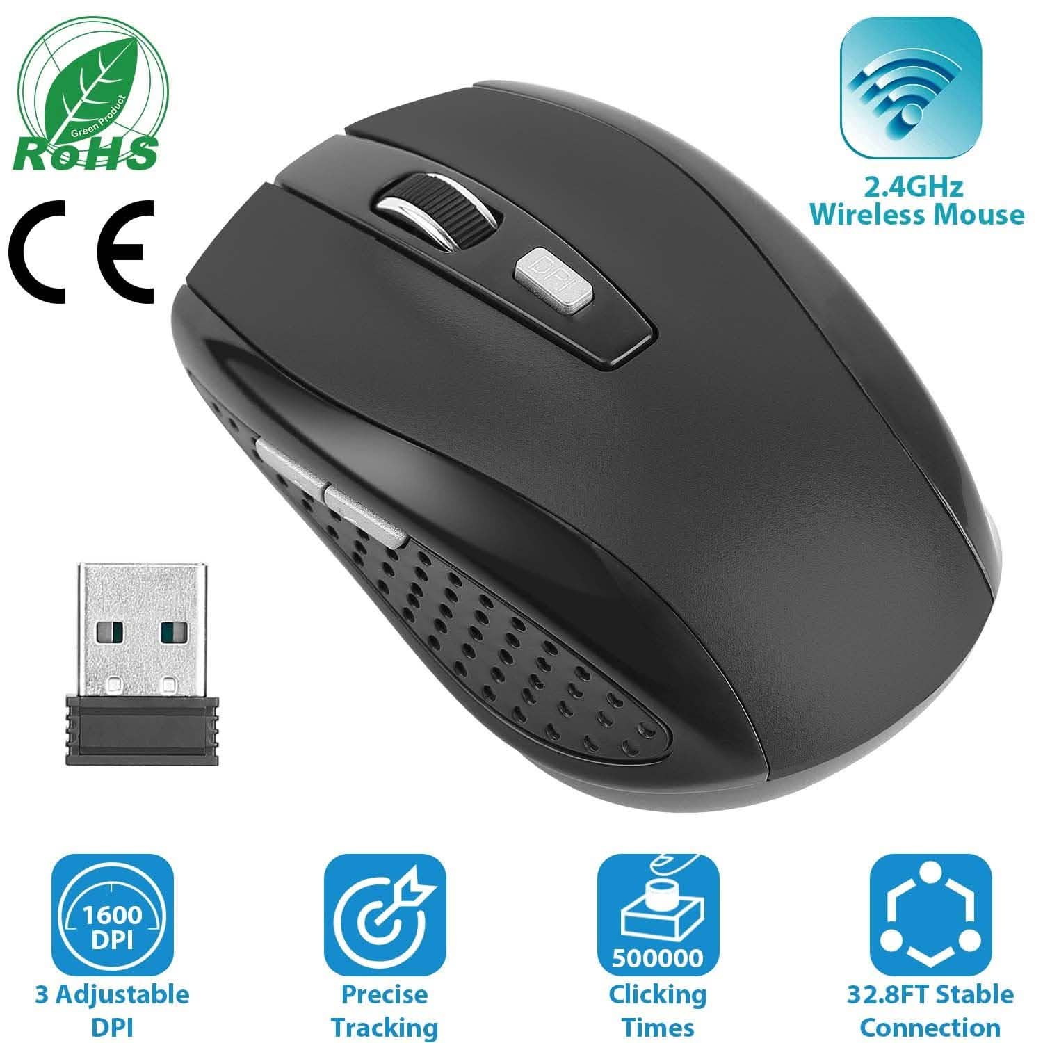 2.4 G Wireless Gaming Mouse Optical by DailySale