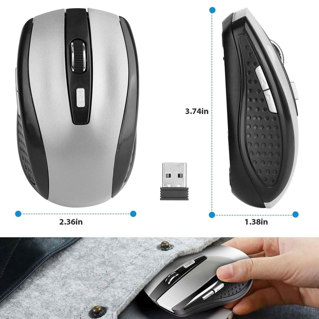2.4 G Wireless Gaming Mouse Optical by DailySale