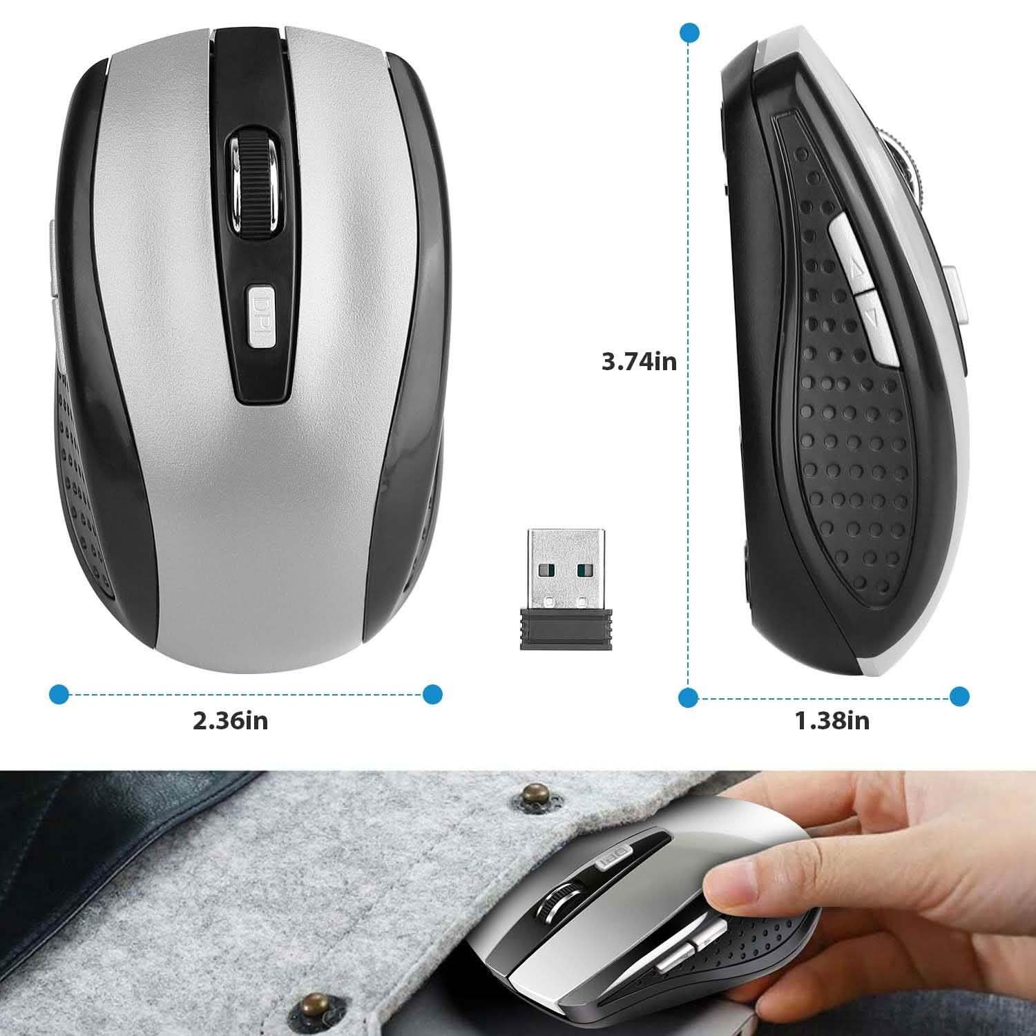 2.4 G Wireless Gaming Mouse Optical by DailySale