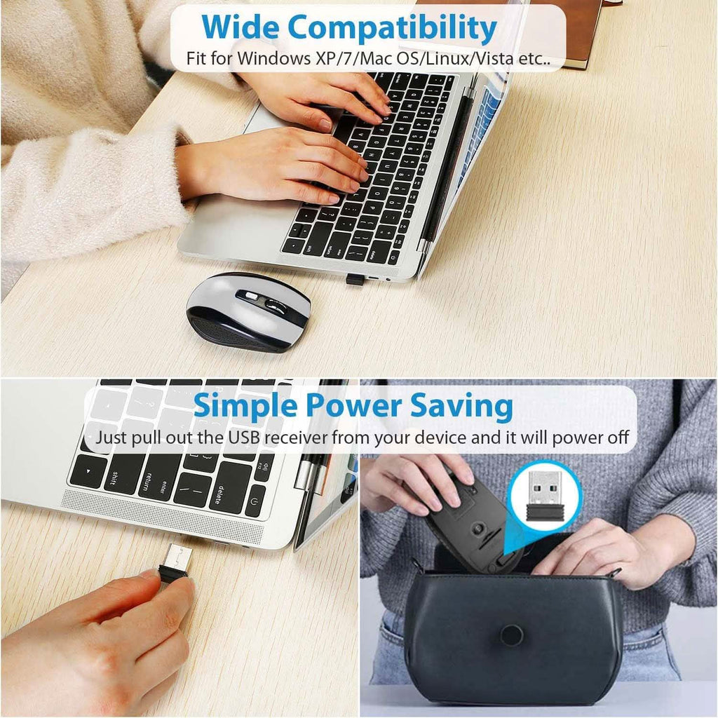 2.4 G Wireless Gaming Mouse Optical by DailySale