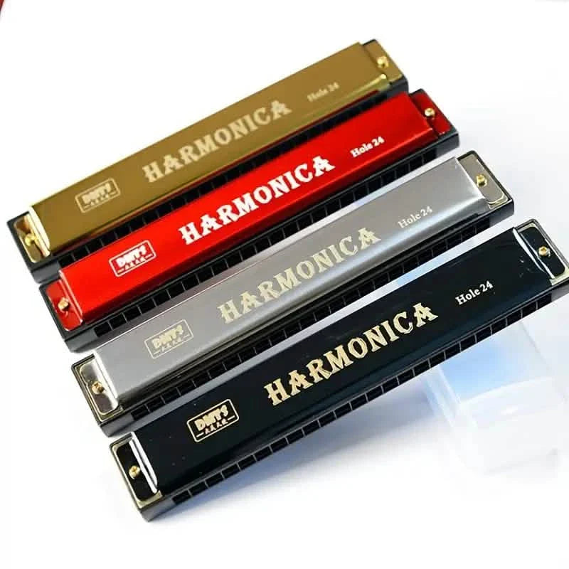 24 Hole Harmonica Mouth Metal Organ by DailySale