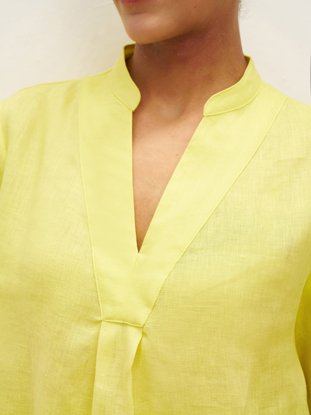 100% Linen Dress Shirt JOANNA by LINTICO