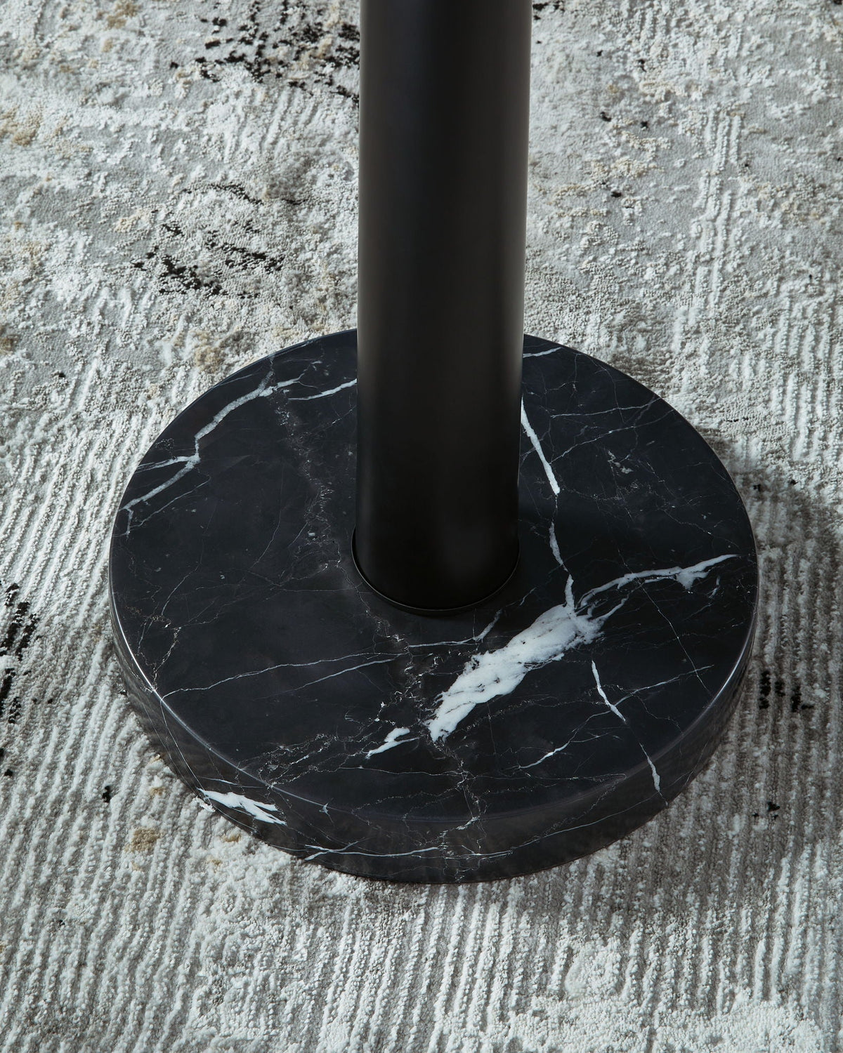 Sorcha - Metal Floor Lamp - Gold Finish / Black by Unique Piece Furniture