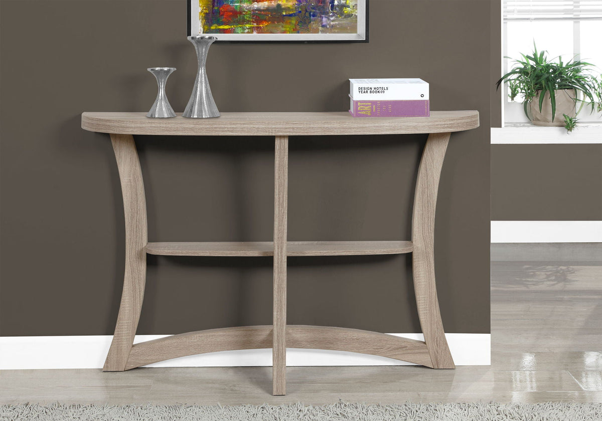 Accent Console Table For Entryway, Stylish - Taupe by Unique Piece Furniture
