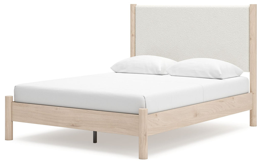 Cadmori - Upholstered Panel Bed by Unique Piece Furniture