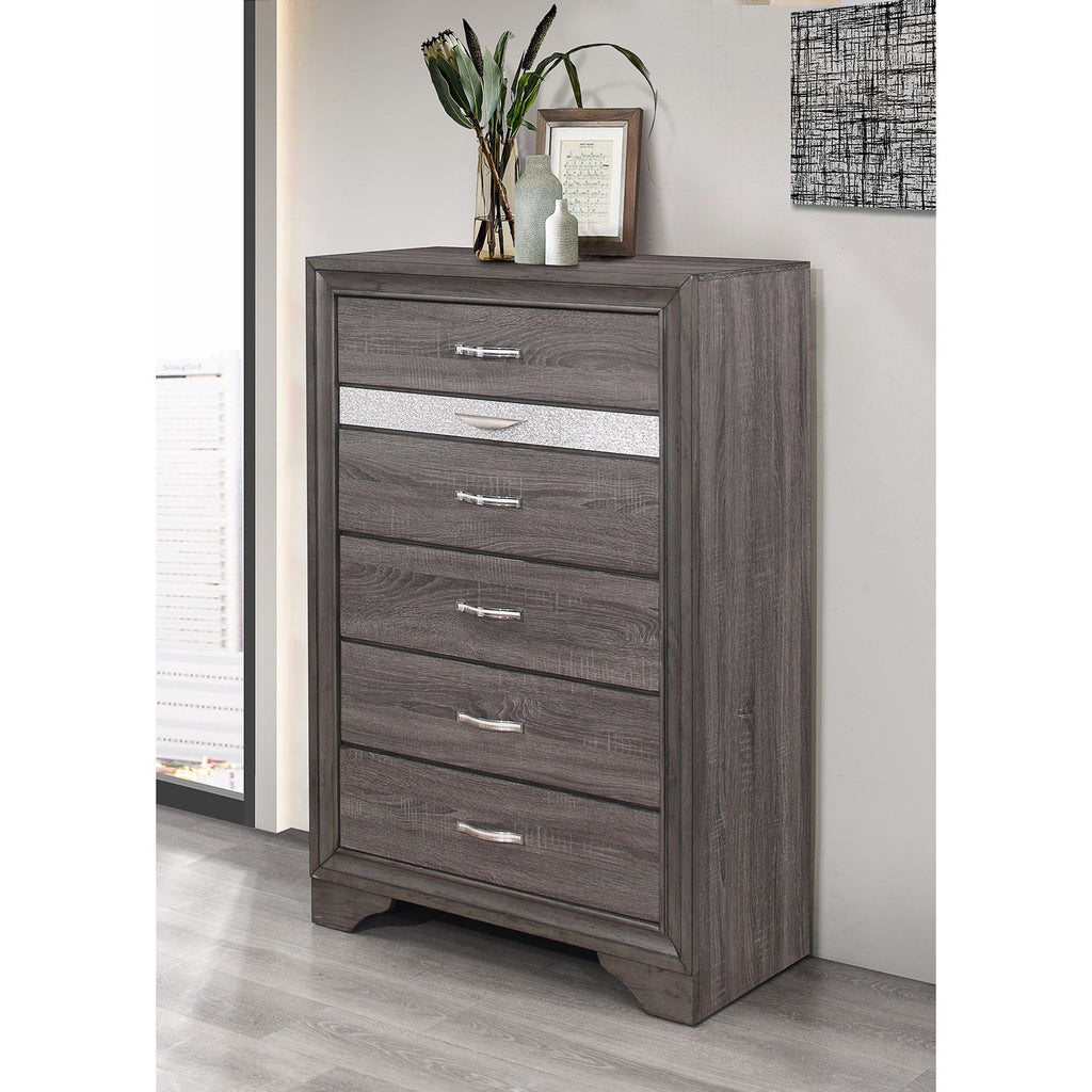 Ryder - Sparkle Chest - Gray by Unique Piece Furniture