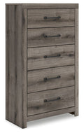 Graystorm - Five Drawer Chest - Brown Gray by Unique Piece Furniture