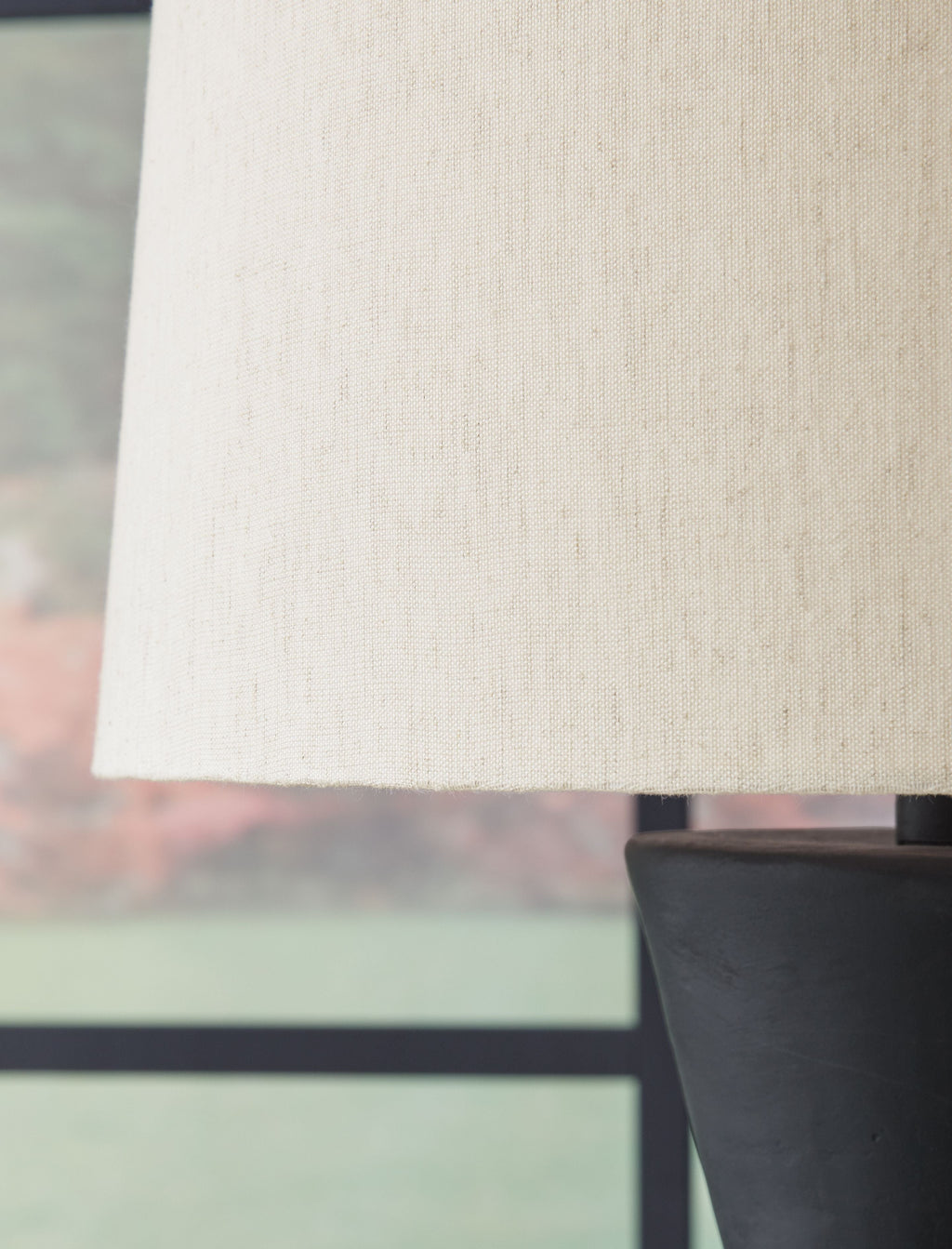 Scarbot - Paper Table Lamp (Set of 2) - Distressed Black by Unique Piece Furniture