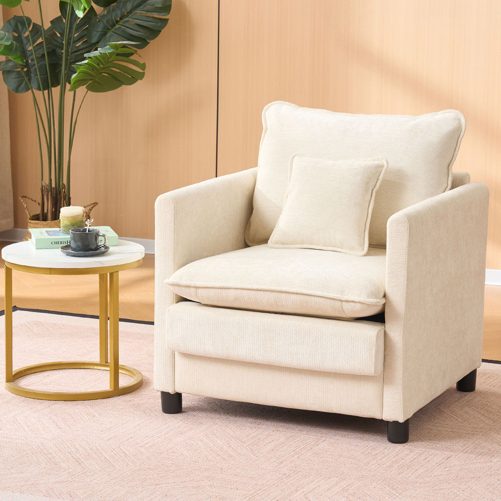 Modern Reading Armchair by Unique Piece Furniture