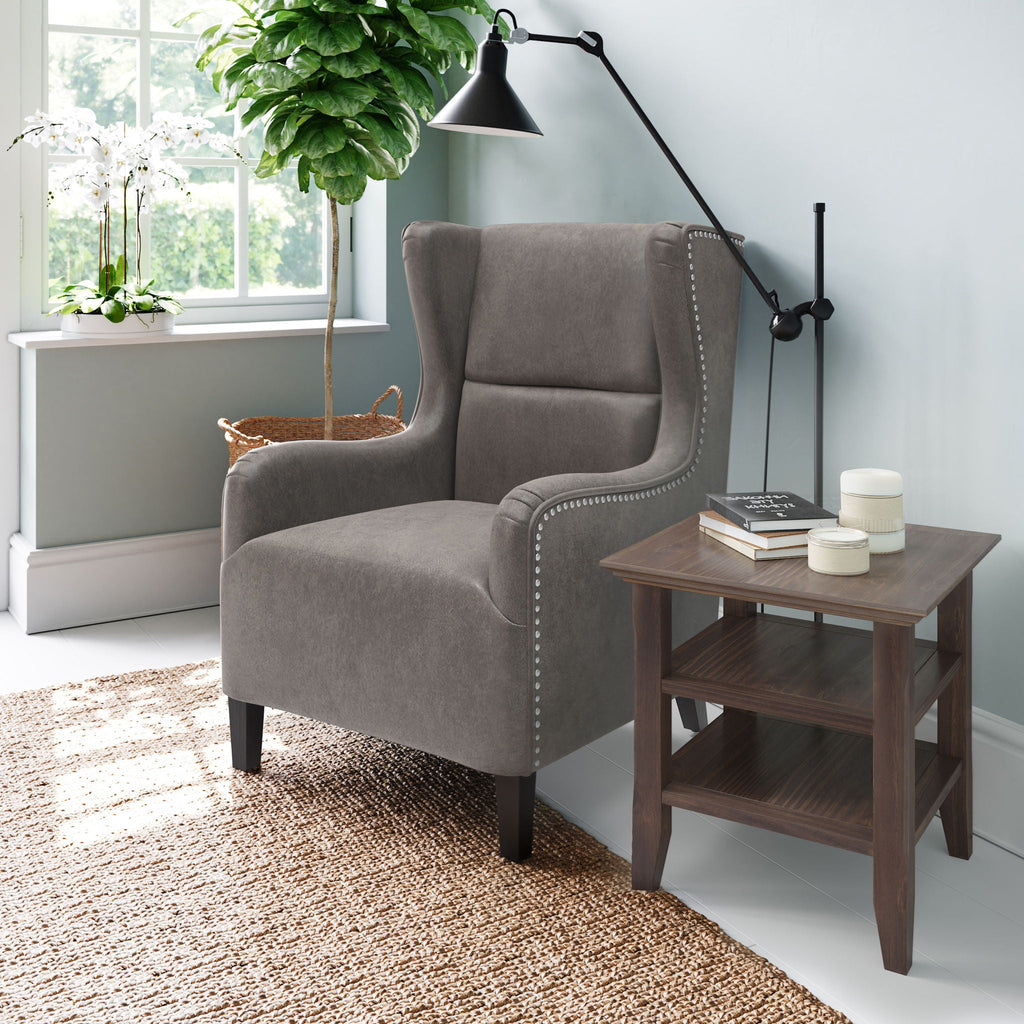Acadian - End Table - Warm Walnut Brown by Unique Piece Furniture