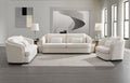 Mariko - 3 Piece Living Room Set Sofa Loveseat Chair - Beige by Unique Piece Furniture