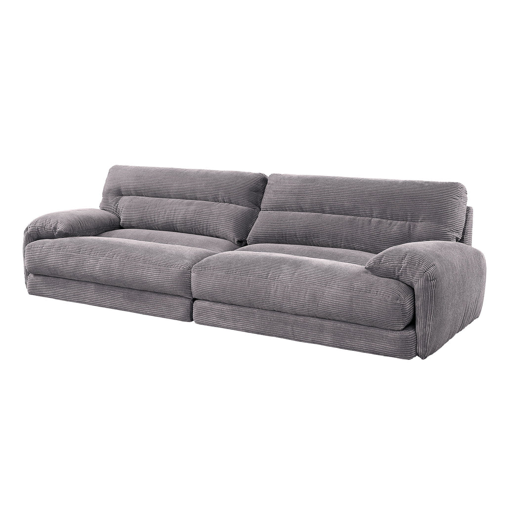 Cadenza - Corduroy Sofa - Gray by Unique Piece Furniture