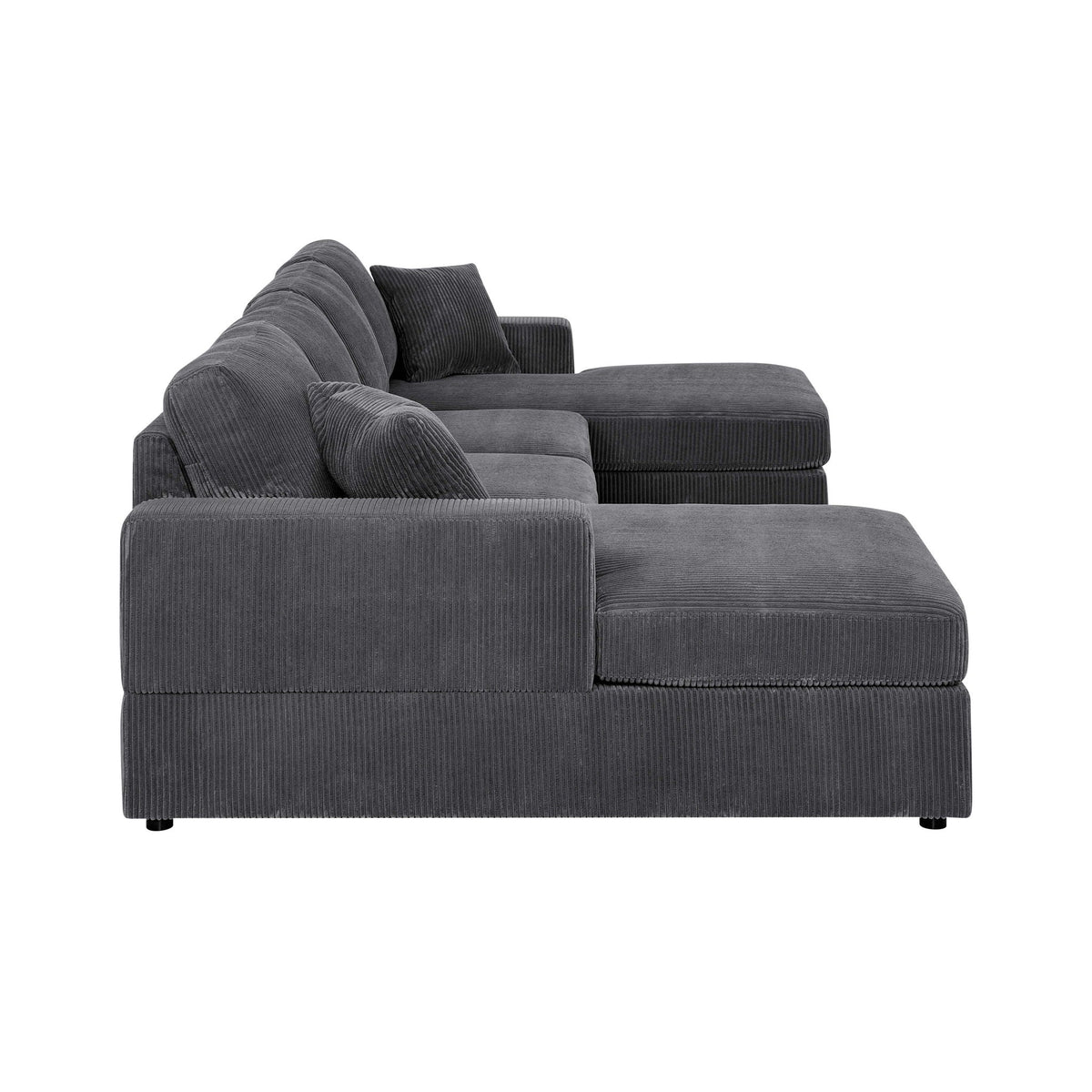 3 Piece Double Chaise Sectional Sofa by Unique Piece Furniture