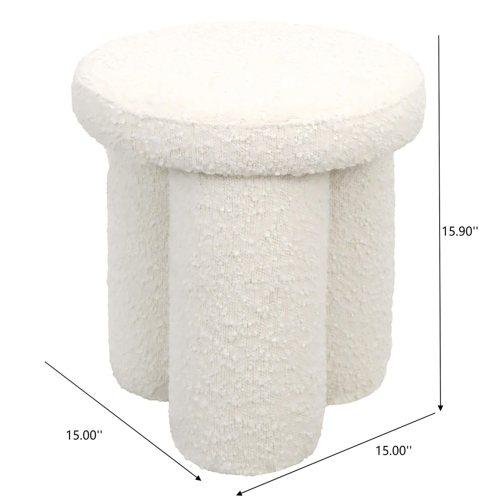Wesley - Stool - Ivory by Unique Piece Furniture