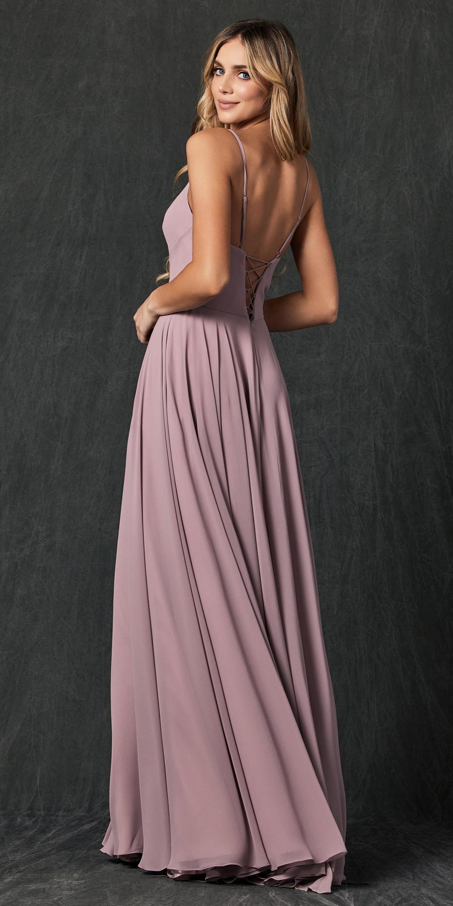 Juliet 263 Spaghetti Strap Long Formal Dress by DiscountDressShop