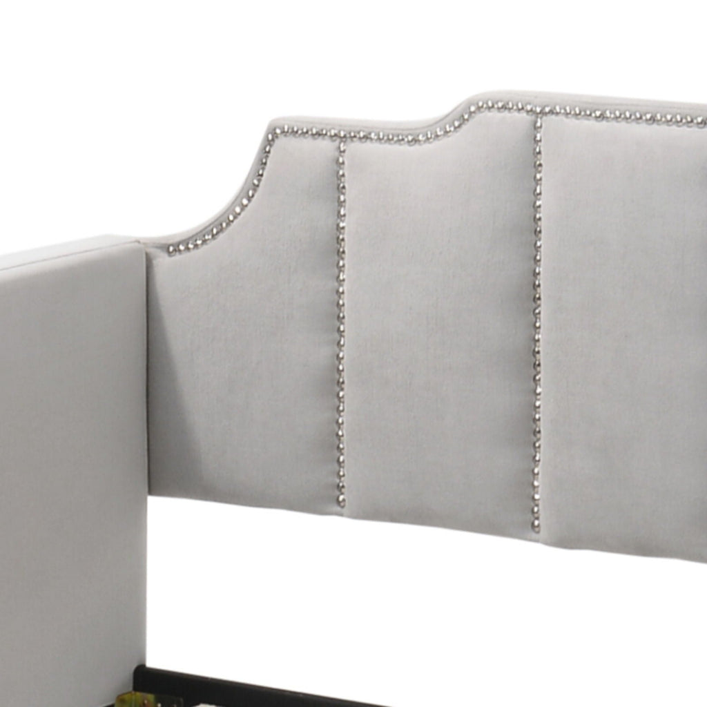Peridot - Twin Daybed With Trundle - Dove Gray by Unique Piece Furniture