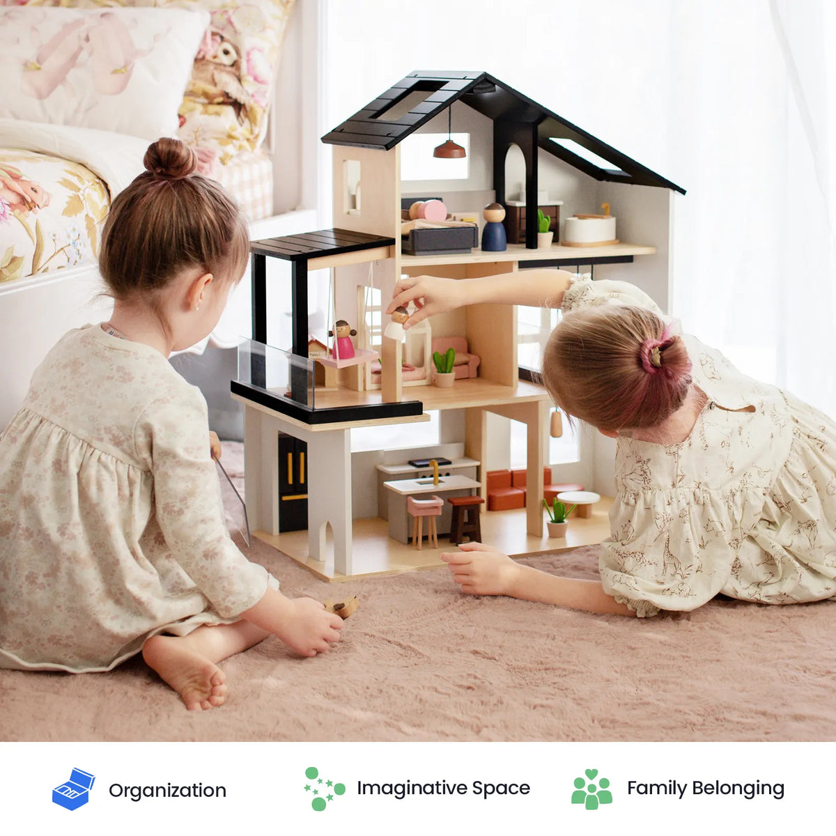 Tiny Land® Sweetwood Edge Dollhouse by Tiny Land INC