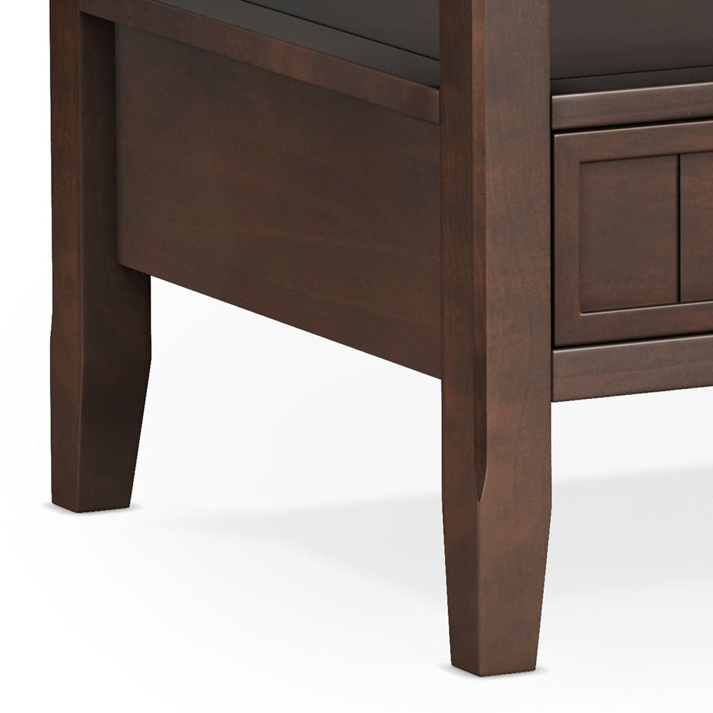 Acadian - Coffee Table With Drawer - Brown by Unique Piece Furniture