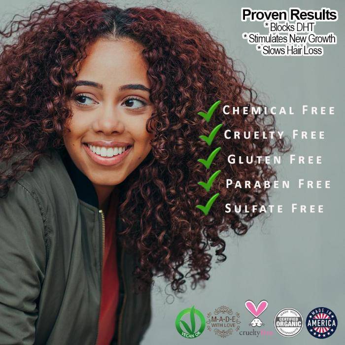 Organic Caffeine Hair Growth Shampoo by White Thalassa