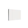 Aluminium Medicine Cabinet Mirror With LED Light And Defogging Function - Gray by Unique Piece Furniture