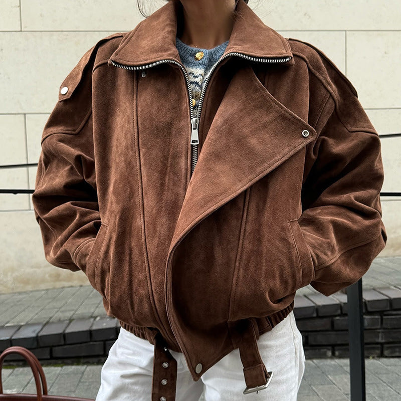 Women's Casual Zip Up Jacket by FitiqueFit